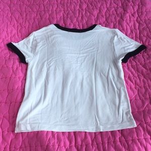 Forever 21 Tops - White and black top Forever 21 Tops - White and black top